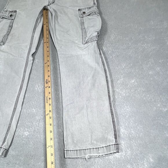 Vintage Carhartt Pants Men Gray Cargo Relaxed Fit Skater Work Chore Actual 32x29 - Picture 8 of 15